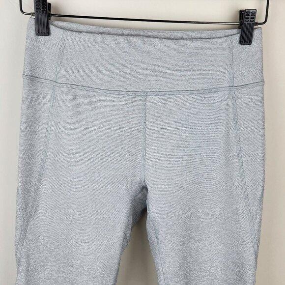 Outdoor Voices Heather Gray Athletic Ankle Leggings sz S - Picture 3 of 6